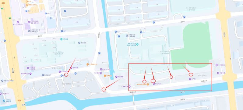 苏州 新区枫津大街，一条路上好